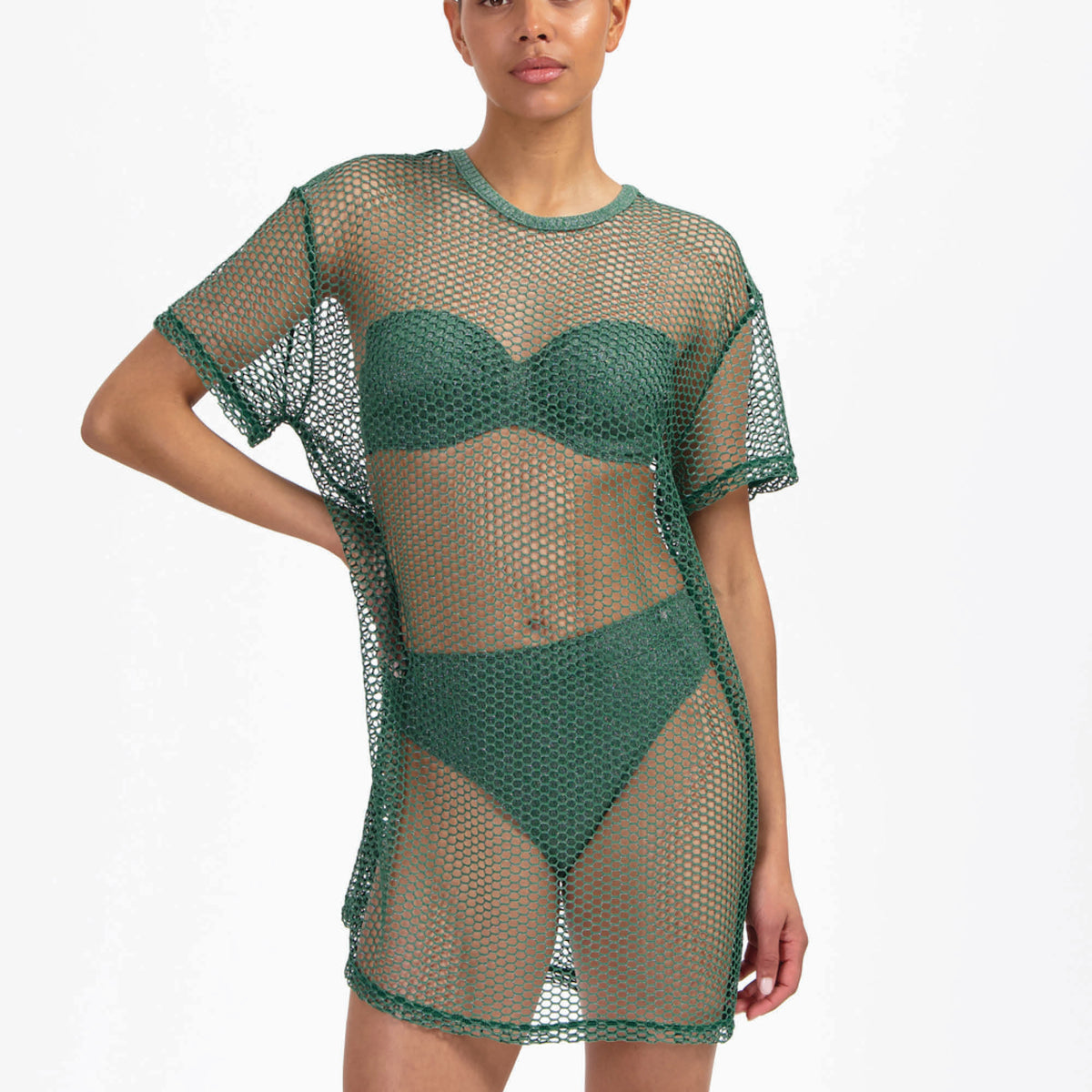 Green Glitter beach dress – Beachlife