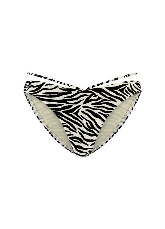 Wild Zebra v-detail bikini bottom 