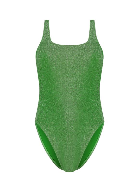 Lime Glitter swimsuit 