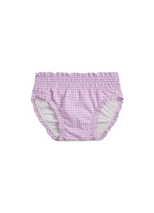 Lilac Check Baby Bikini Hose 