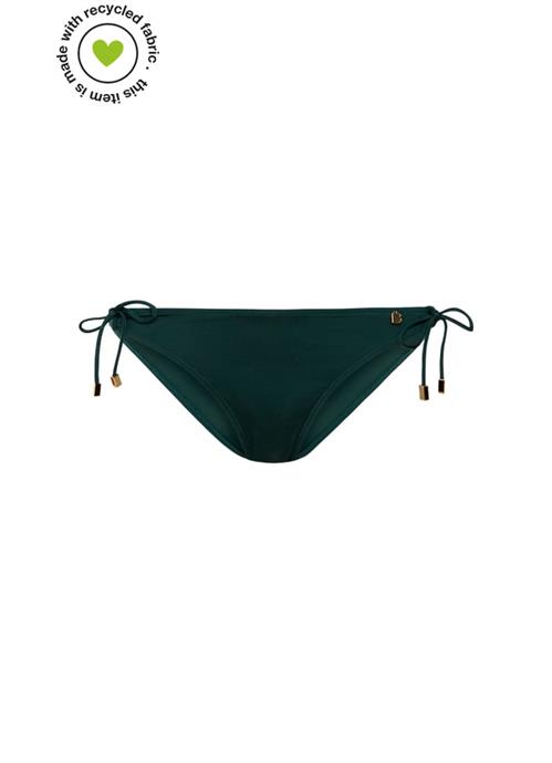Rich Green Schleife-Detail Bikini Hose 