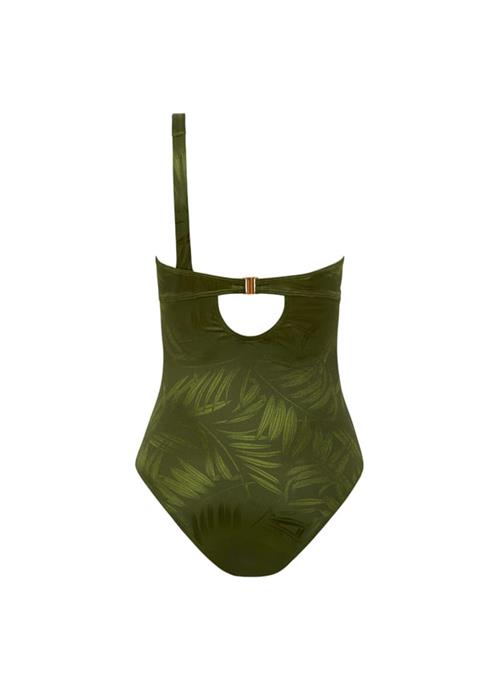 Pesto one-shoulder swimsuit 