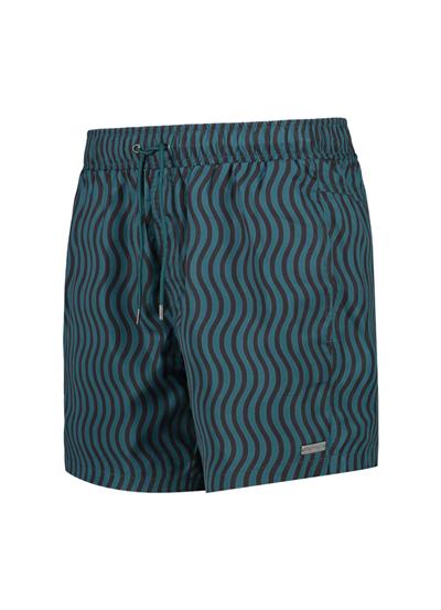 Dark Swirl swim shorts 