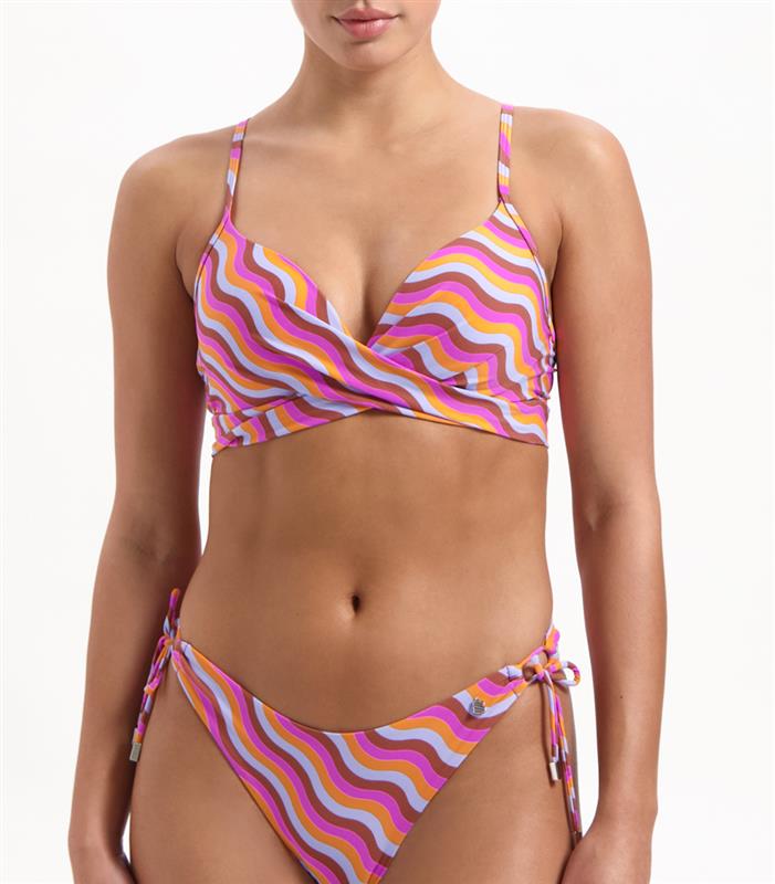 The Wave twist bikini top 