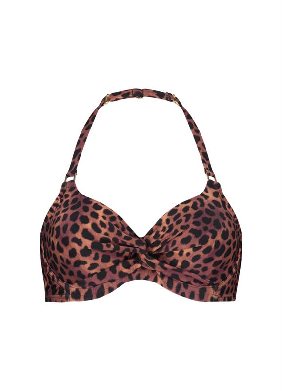 Leopard Lover shaping bikini top 