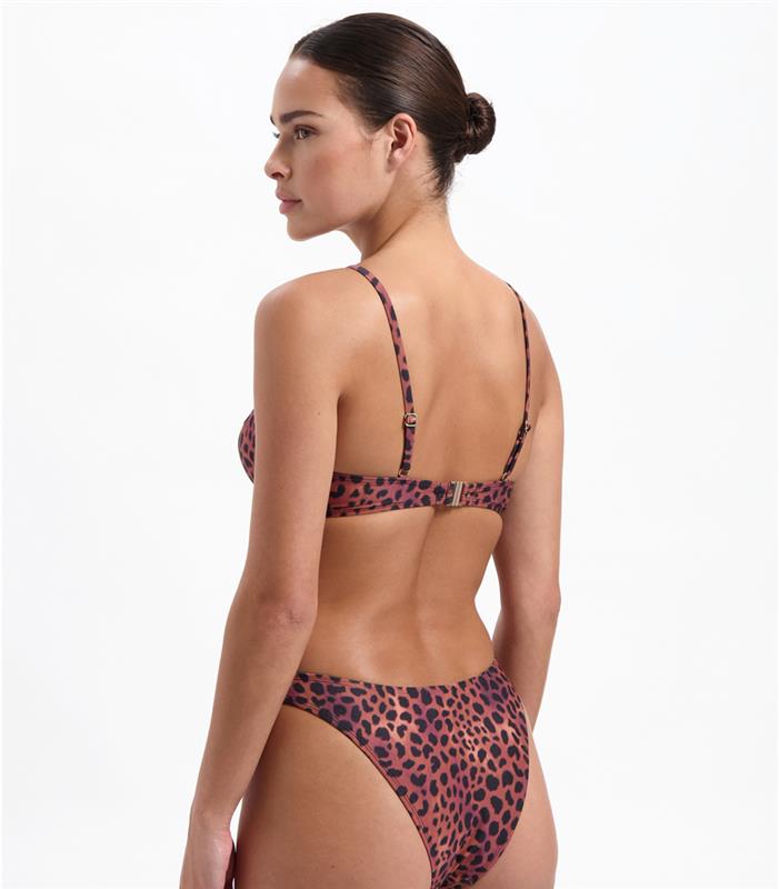 Leopard Lover High-Leg Bikini-Hose 