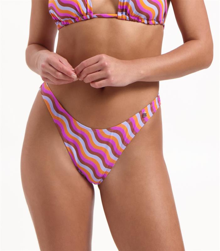 The Wave high leg bikini bottom 