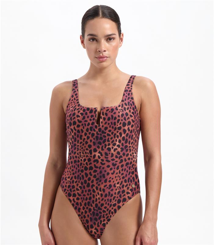 Leopard Lover square swimsuit 
