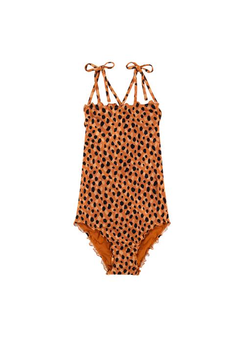 Leopard Spots girls swimsuit 