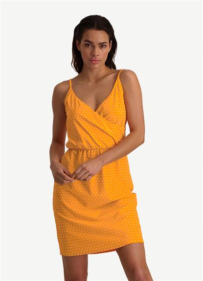 velvet-dot-beach-dress