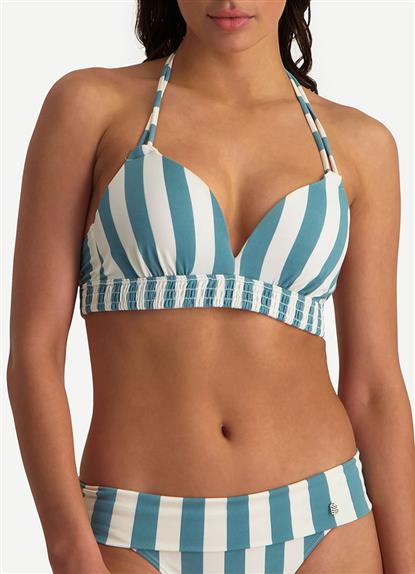 bella-stripe-halter-bikini-top