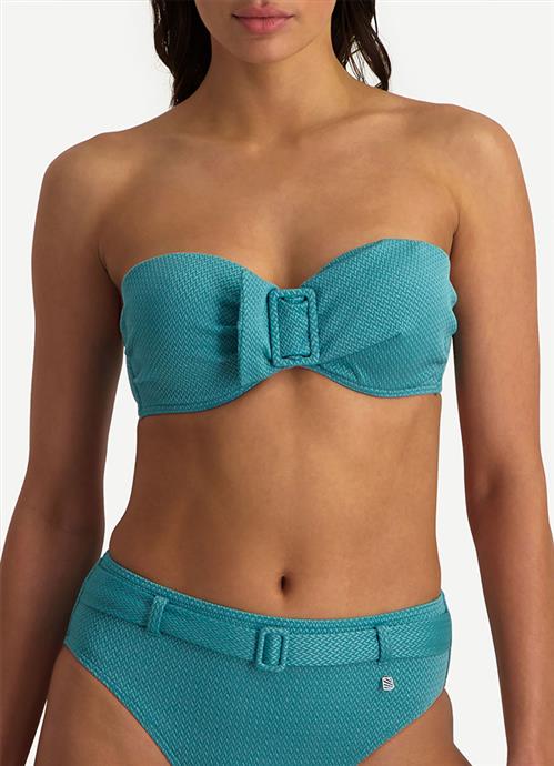 Brittany Blue Bandeau Bikini-Top 