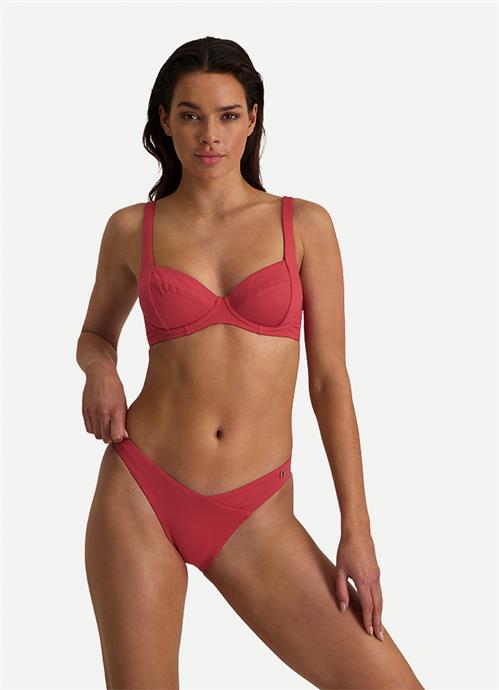 Cardinal Red Trend-Bikini-Top 