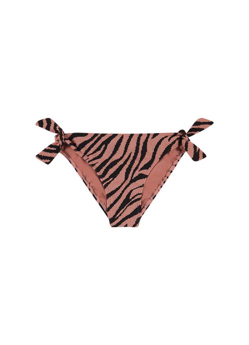 Rose Zebra girls side tie bikini bottom 