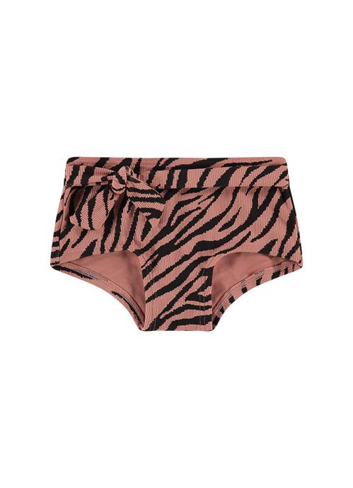 Rose Zebra girls bikini shorts 