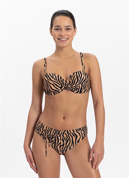 Soft Zebra multiway bikini top 