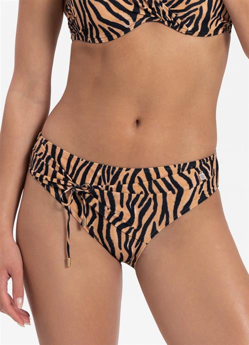 Soft Zebra high bikini bottom 