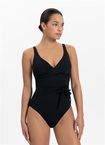 black-swirl-halter-swimsuit