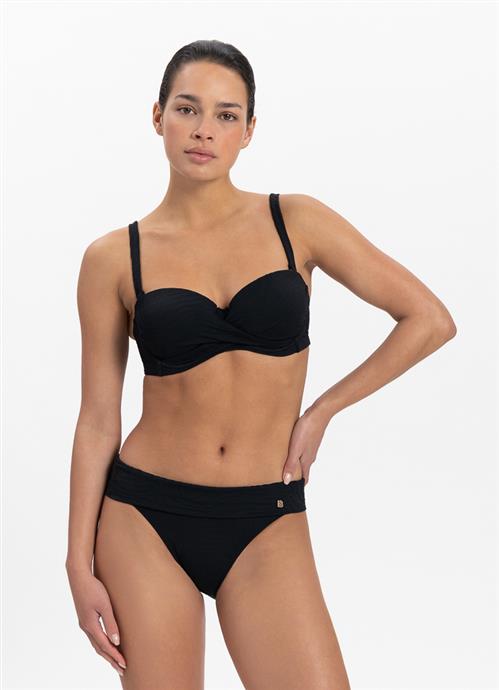 Black Swirl Multiway Bikini-Top | Cup D,E,F 