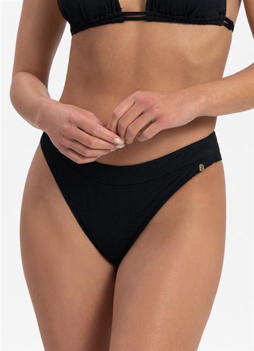 Black Swirl brazilian bikini bottom 