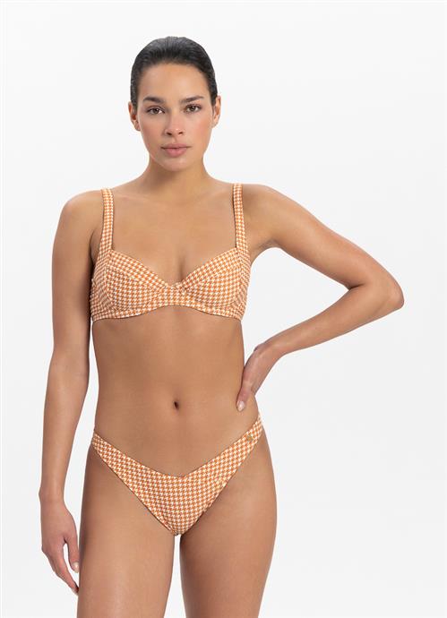 Pied de Poule Trend-Bikini-Top 