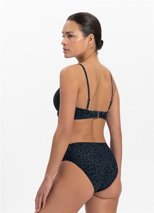 Safari high-waist bikini bottom 