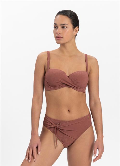 Rouge Shimmer Multiway Bikini-Top | Cup D,E,F 