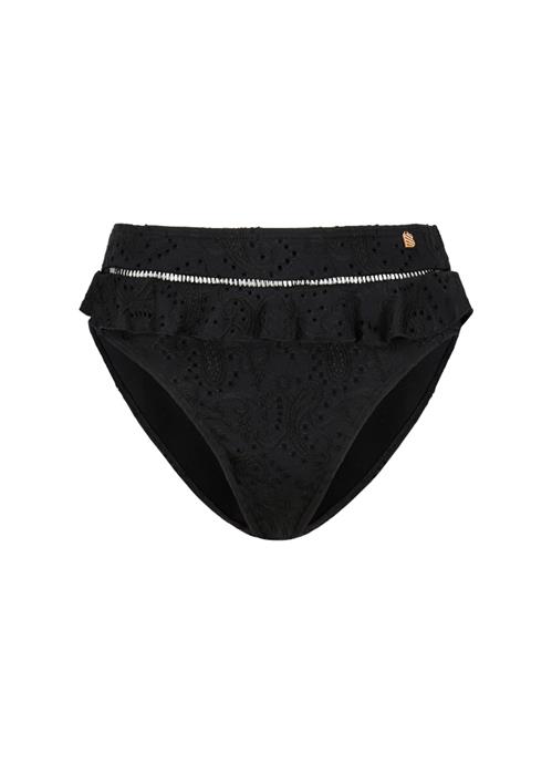 Black Embroidery high-waist bikinibroekje 
