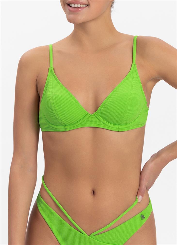 De onze trui Voel me slecht Green Flash BH-fit bikini top // Beachlife // Free shipping
