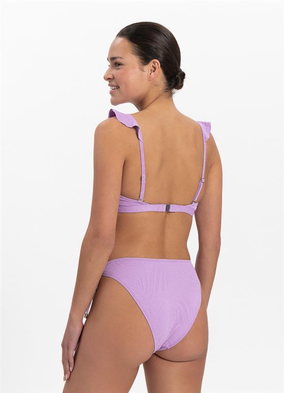 Purple Swirl Bikini Hose mit Schleifen 