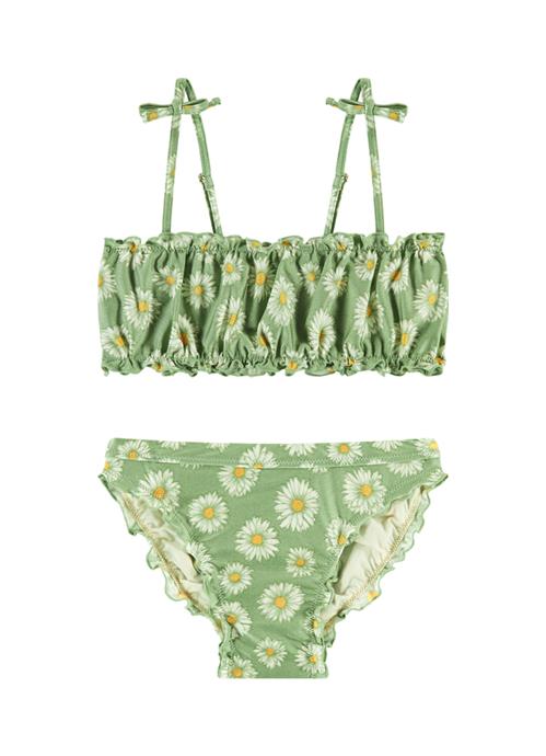 Daisy girls puffy bikini set 