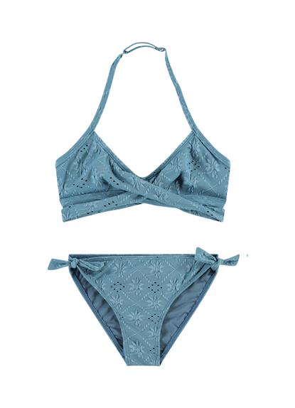 blue-embroidery-madchen-bikini-set-mit-twist-detail