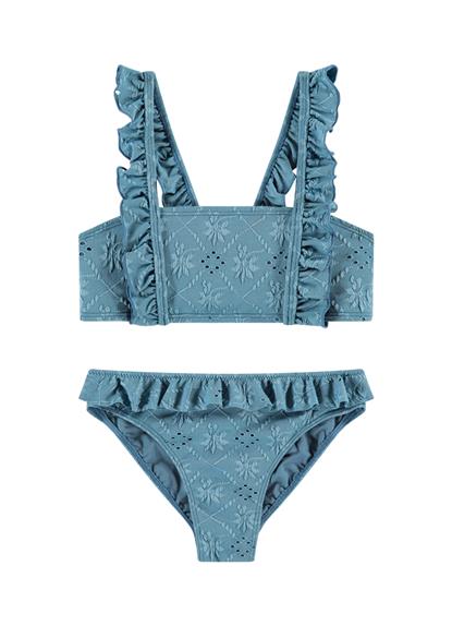 blue-embroidery-madchen-bikini-set-mit-ruffle-detail