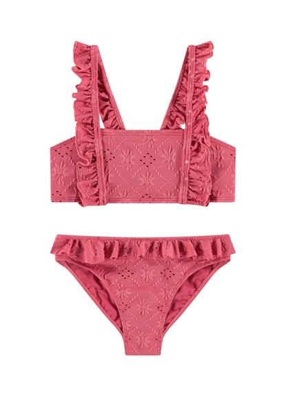 pink-embroidery-girls-ruffle-bikini-set
